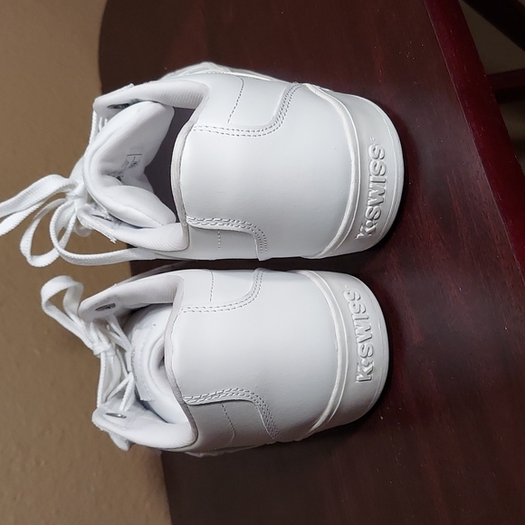 KSWISS GALEN III Mens Low White Leather. - Picture 4 of 8